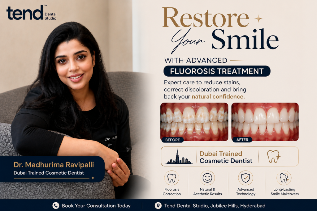 Best Cosmetic Dentist for Fluorosis Teeth Treatment in Hyderabad | Dr. Madhurima Ravipalli